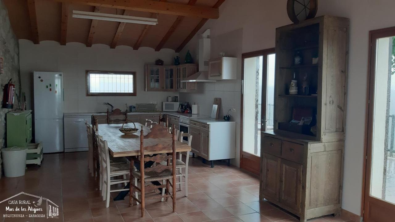 Casa Rural Mas De Les Aligues Mequinenza Exterior foto