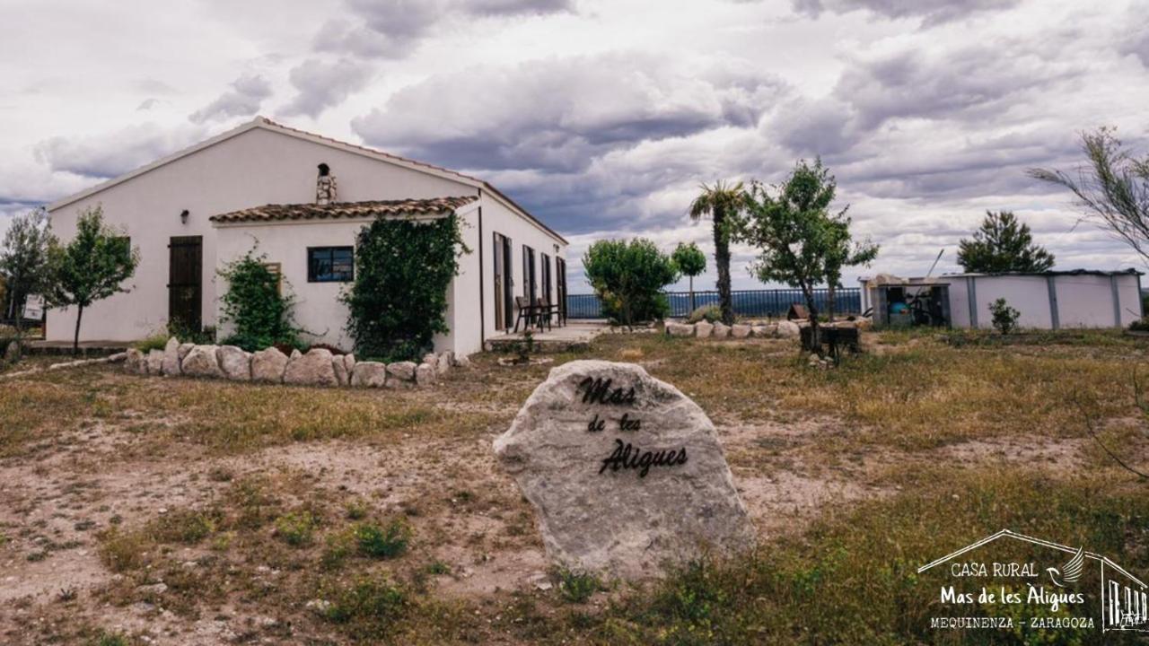 Casa Rural Mas De Les Aligues Mequinenza Exterior foto