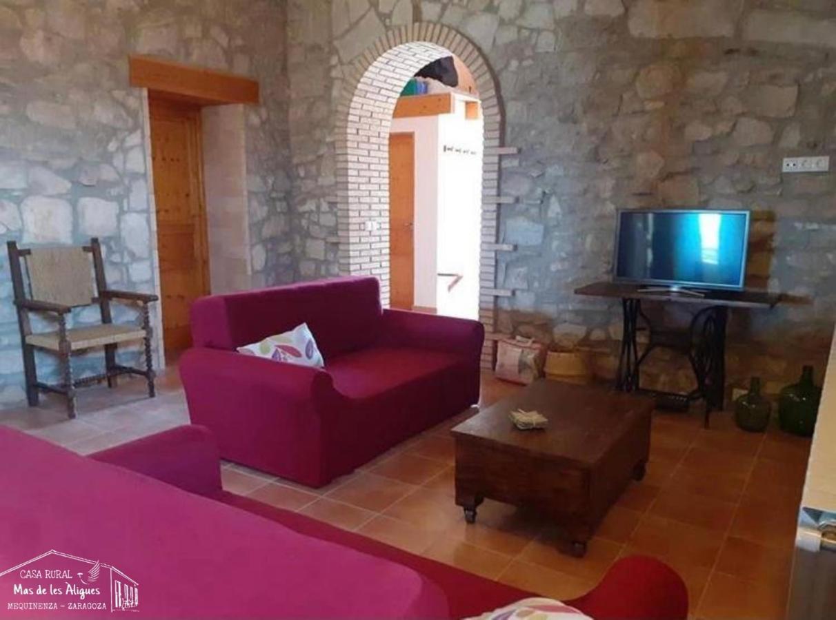 Casa Rural Mas De Les Aligues Mequinenza Exterior foto