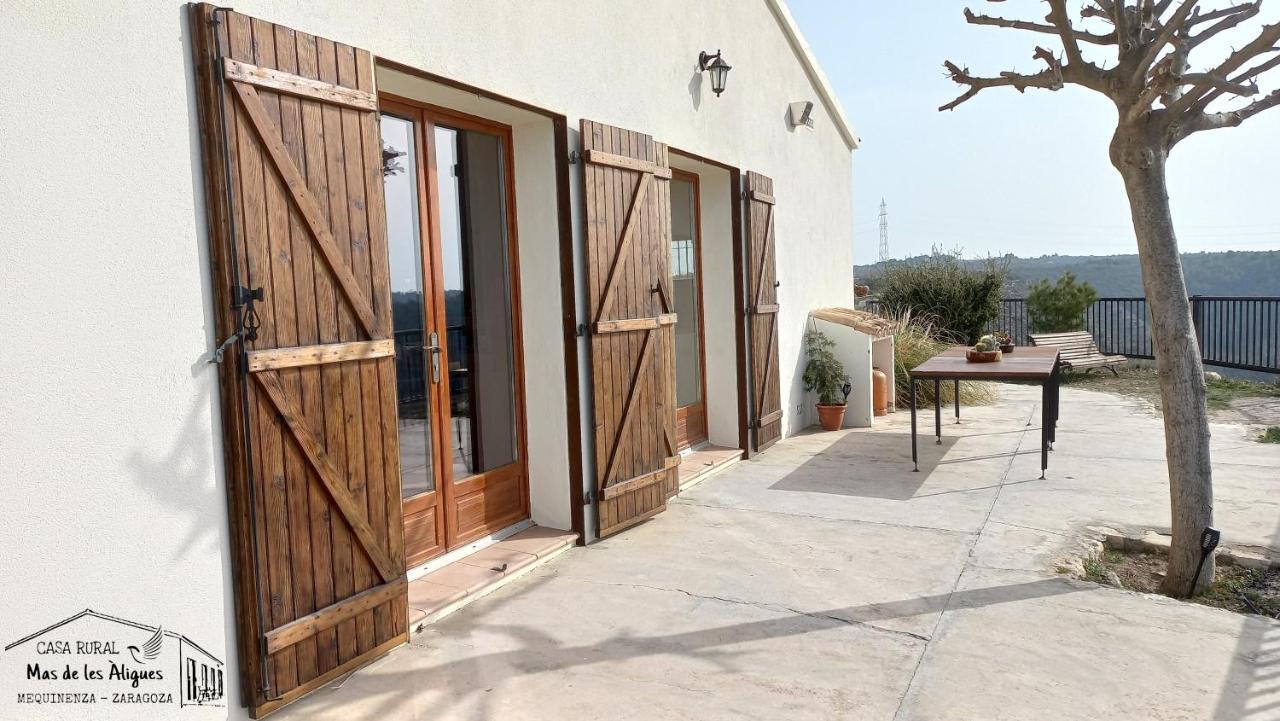Casa Rural Mas De Les Aligues Mequinenza Exterior foto