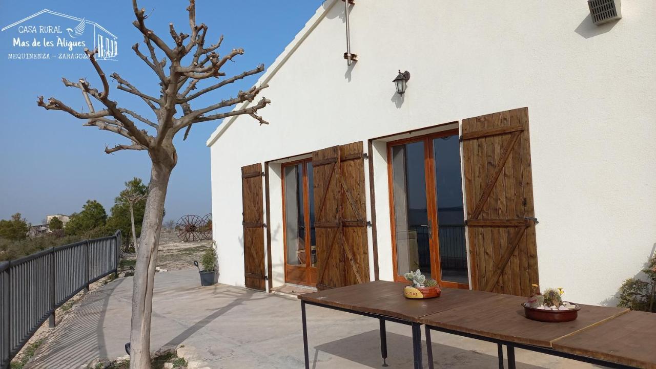 Casa Rural Mas De Les Aligues Mequinenza Exterior foto