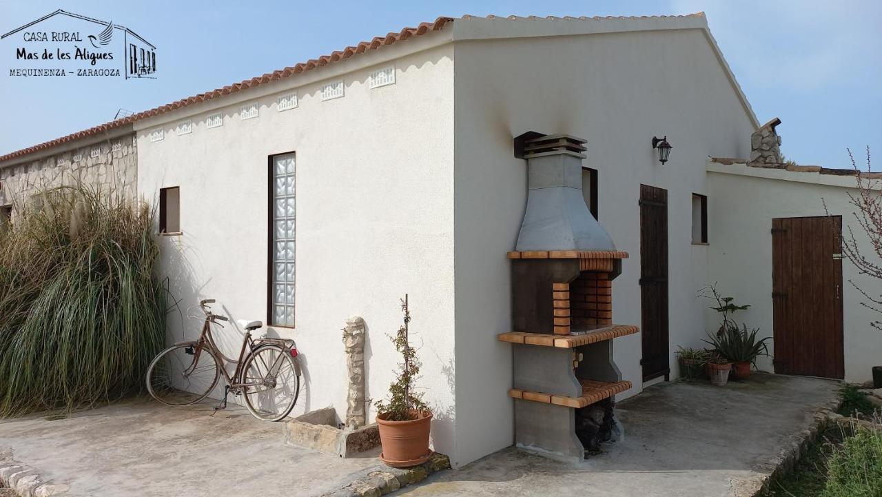 Casa Rural Mas De Les Aligues Mequinenza Exterior foto
